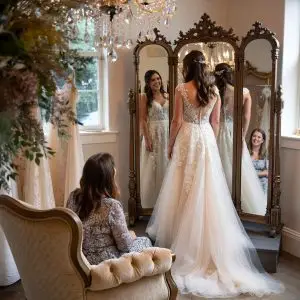wedding dress shopping mistakes